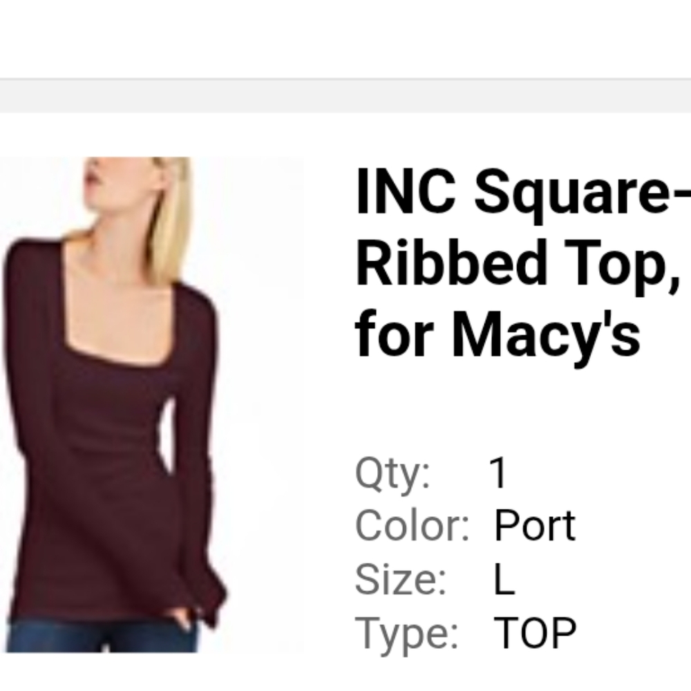 INC Long sleeve shirt